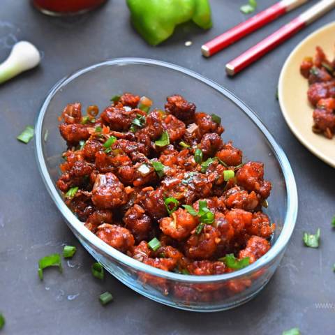 Cauliflower Manchurian Dry/Gravy