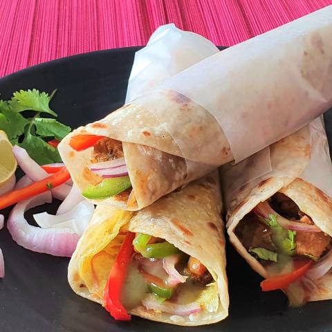 Chicken Kathi roll