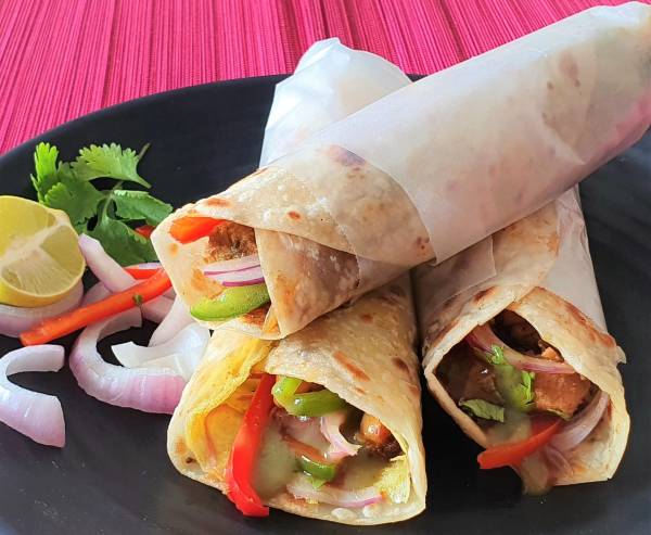 Chicken Kathi roll