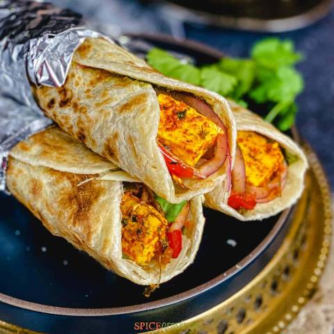 Paneer Kathi roll